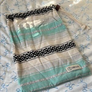 Sand Cloud Striped Drawstring Bag